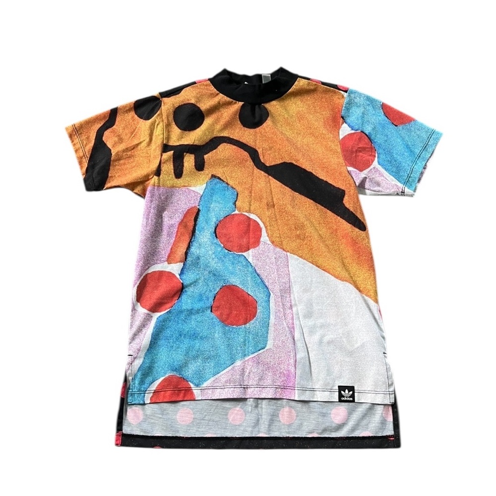 Adidas Men's Multicolor Funky Graphic Shirt Size XS